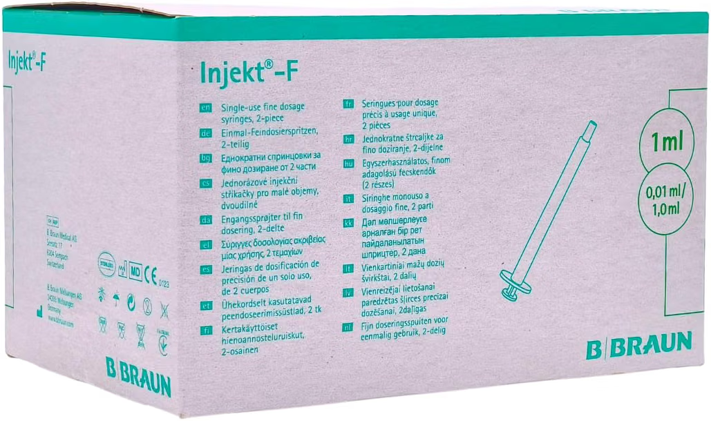 B. Braun Injekt-F · 1 ml